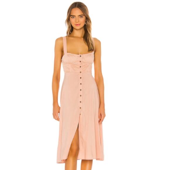 WeWoreWhat Harper Dress in Maple Sugar EUC Size Medium - Picture 1 of 6